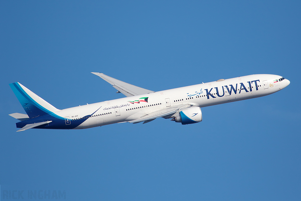 Boeing 777-369ER - 9K-AOF - Kuwait Airways