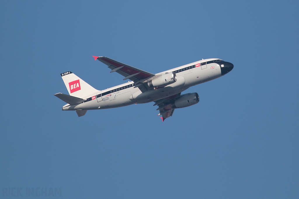 Airbus A319-131 - G-EUPJ - British Airways