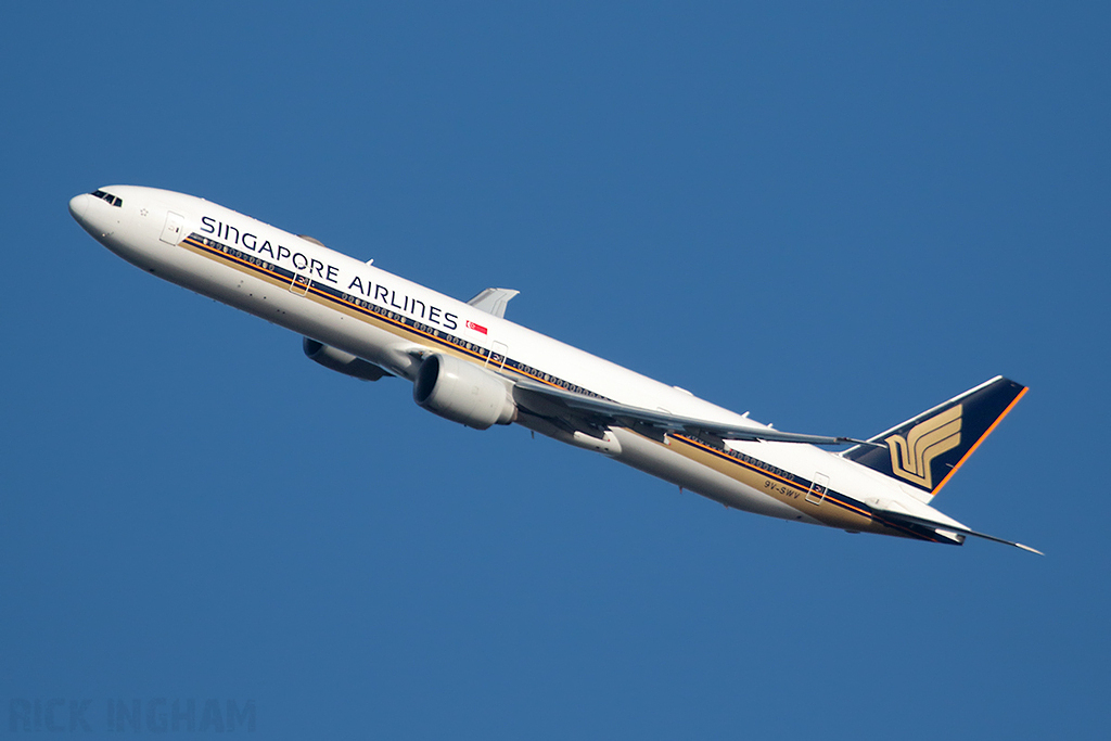 Boeing 777-312ER - 9V-SWV - Singapore Airlines