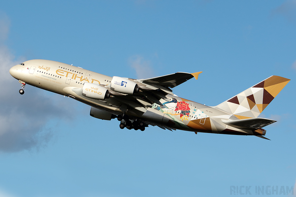 Airbus A380-861 - A6-APG - Etihad Airways