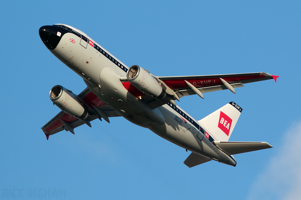 Airbus A319-131 - G-EUPJ - British Airways