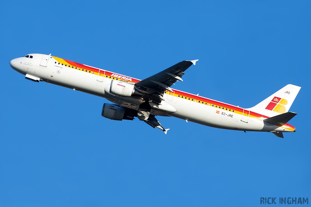 Airbus A321-212 - EC-JRE - Iberia