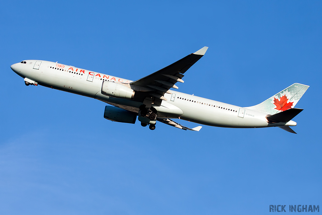 Airbus A330-343 - C-GHKW - Air Canada