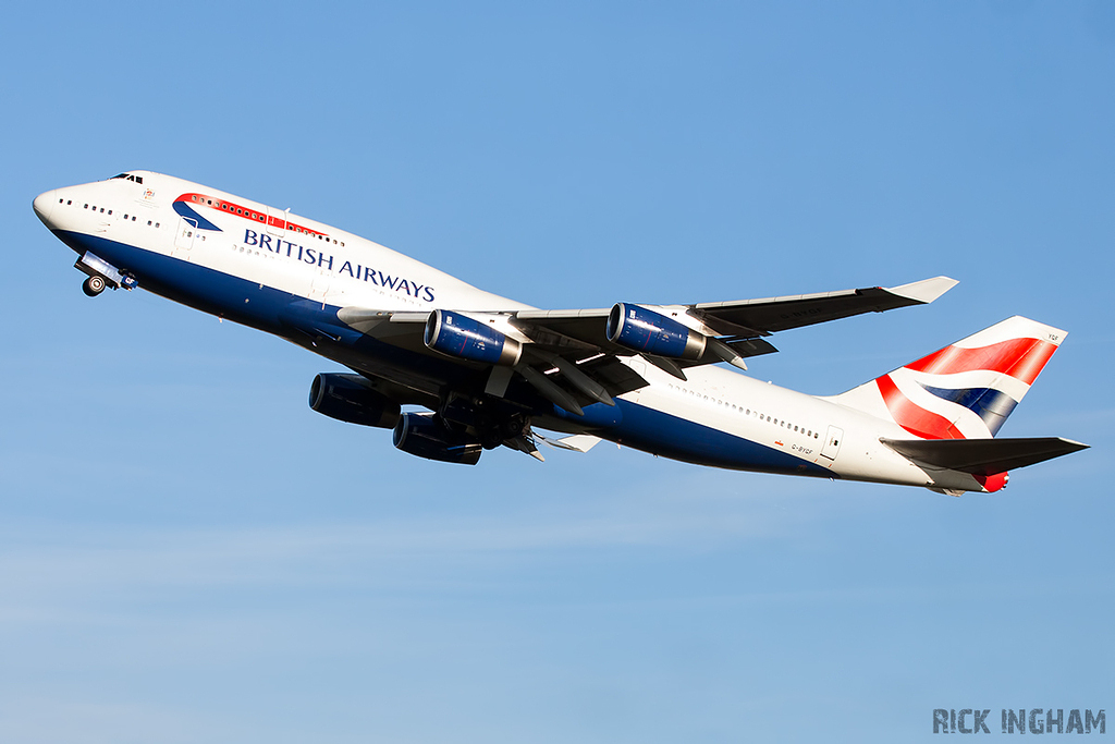 Boeing 747-436 - G-BYGF - British Airways