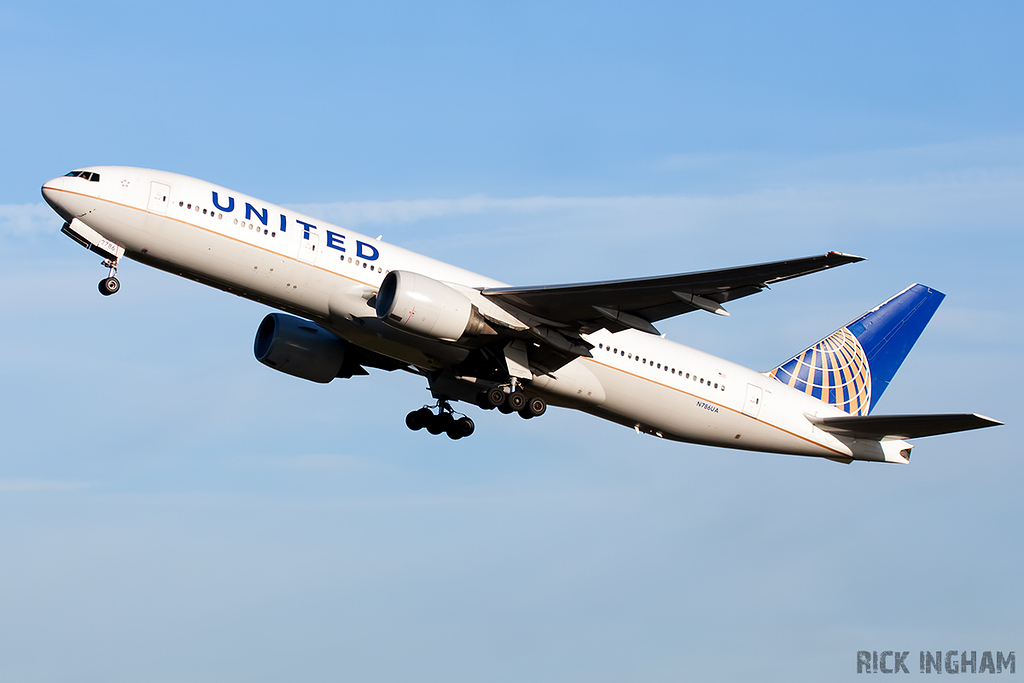 Boeing 777-222 - N786UA - United Airlines