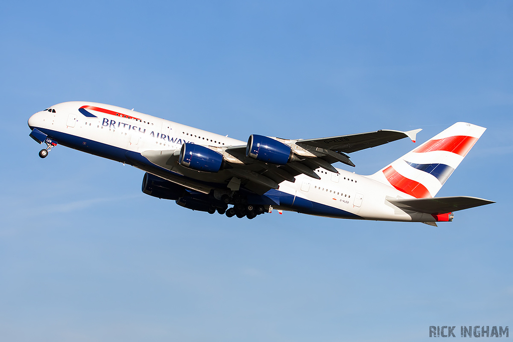 Airbus A380-841 - G-XLEB - British Airways