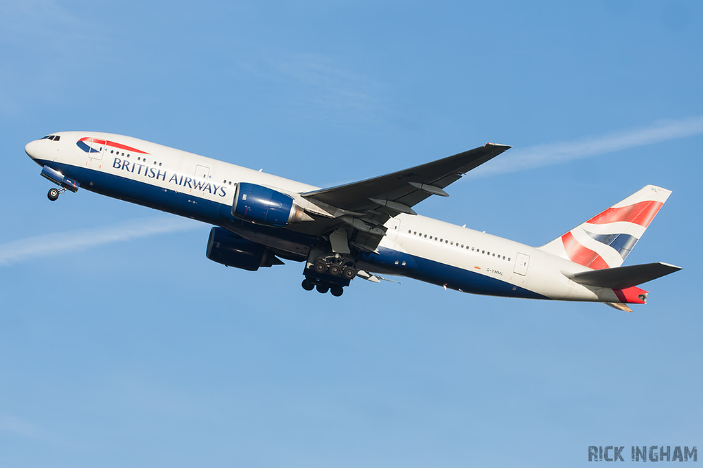 Boeing 777-236ER - G-YMML - British Airways