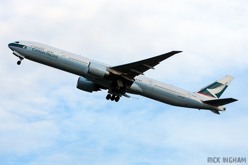 Boeing 777-367ER - B-KQK - Cathay Pacific