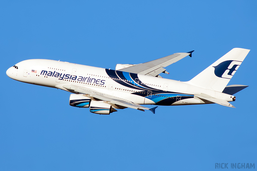 Airbus A380-841 - 9M-MNE - Malaysia Airlines