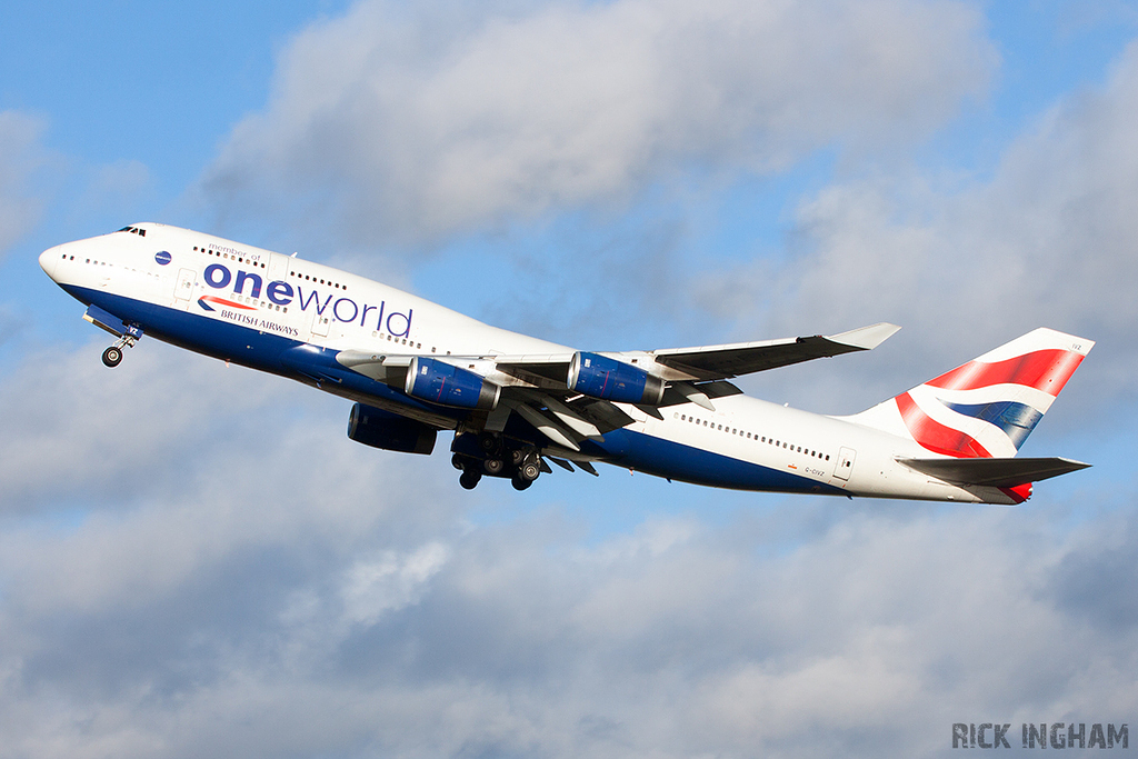 Boeing 747-436 - G-CIVZ - OneWorld | British Airways