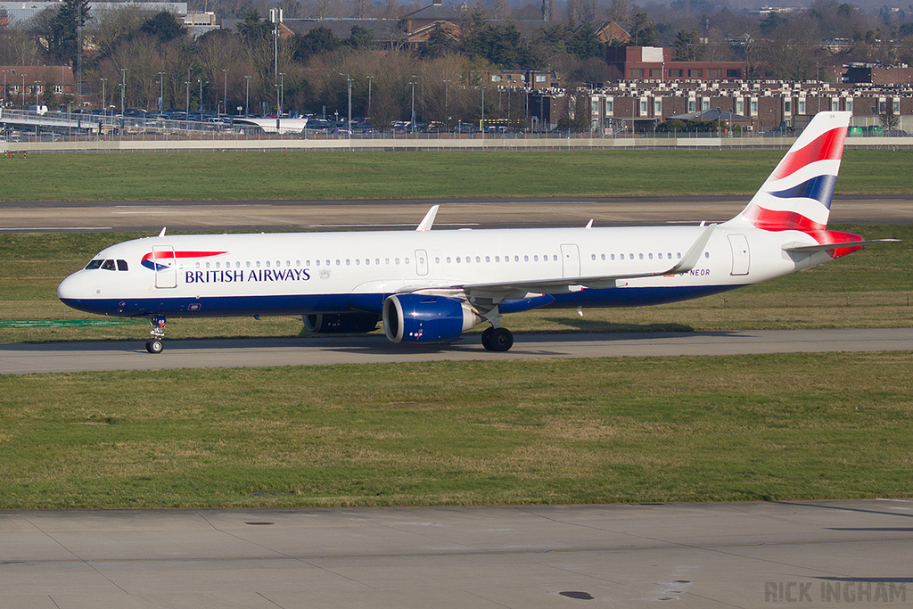 Airbus A321-251NX NEO - G-NEOR - British Airways