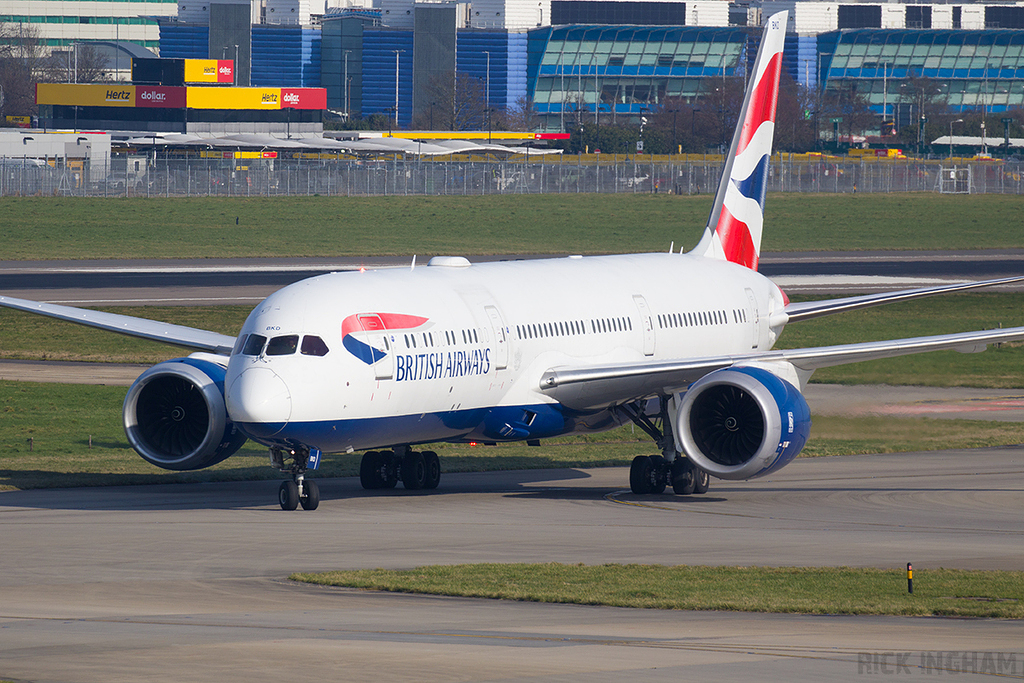 Boeing 787-9 Dreamliner - G-ZBKD - British Airways