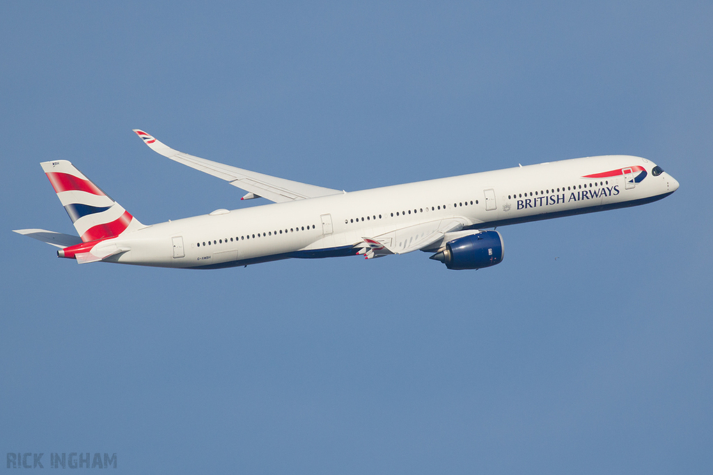 Airbus A350-1041 - G-XWBH - British Airways