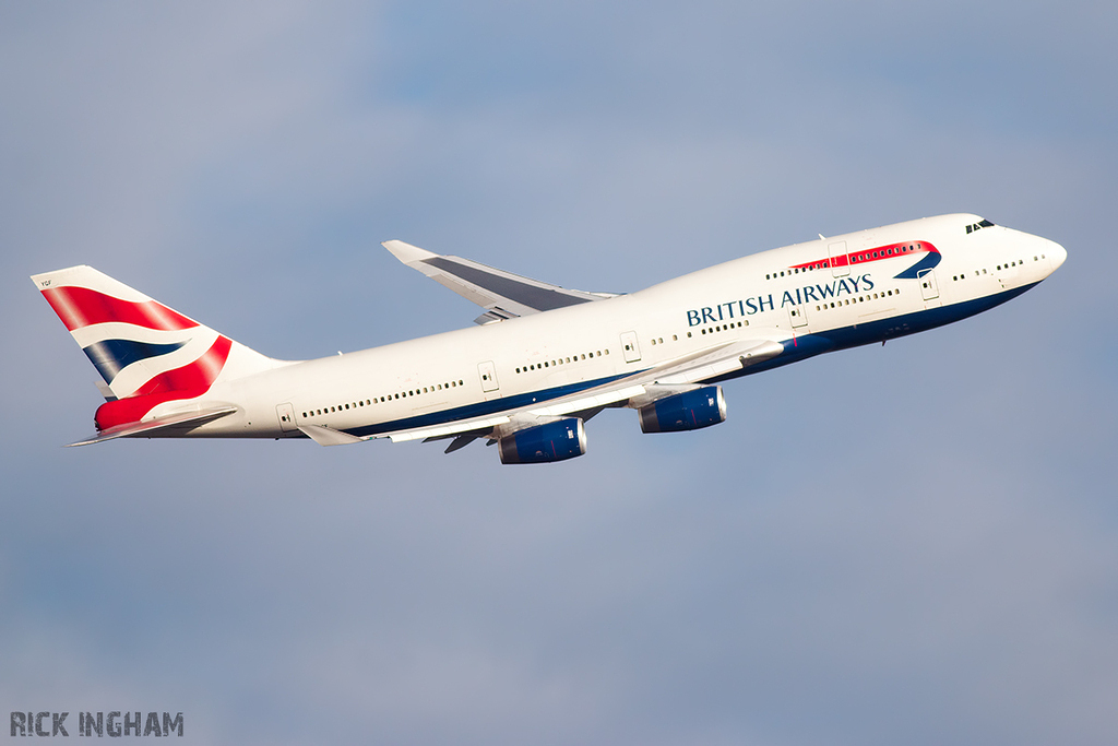 Boeing 747-436 - G-BYGF - British Airways