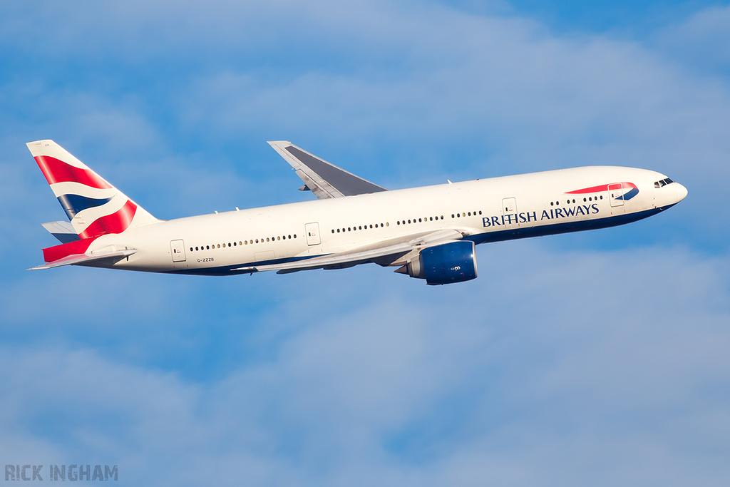 Boeing 777-236 - G-ZZZB - British Airways