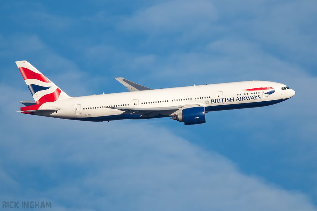 Boeing 777-236ER - G-VIIE - British Airways