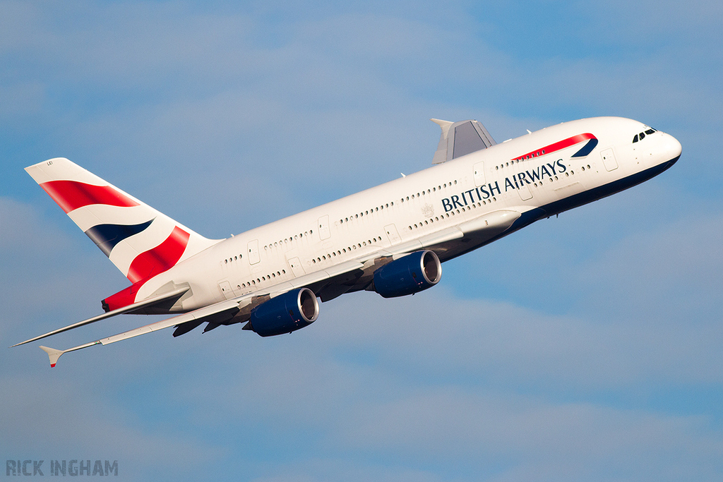 Airbus A380-841 - G-XLEI - British Airways