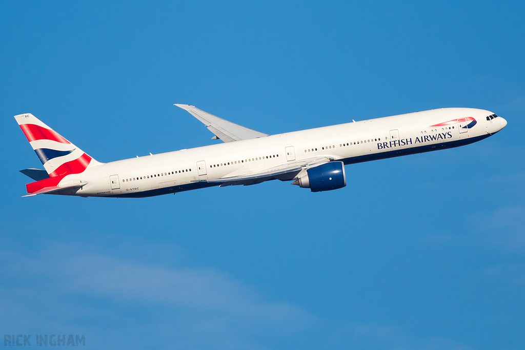 Boeing 777-36NER - G-STBC - British Airways