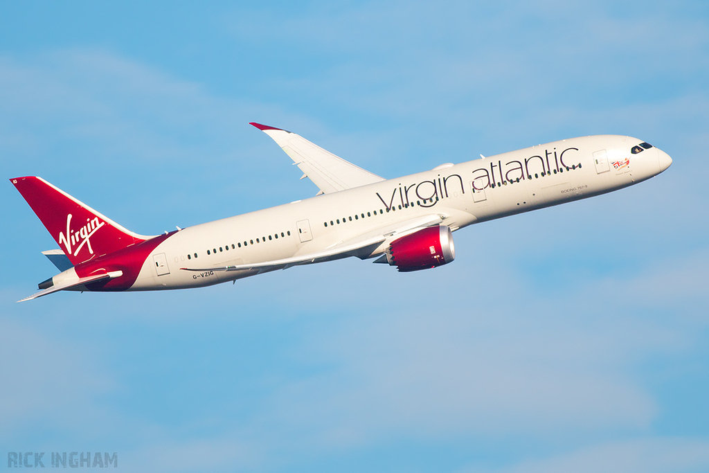 Boeing 787-9 Dreamliner - G-VZIG - Virgin Atlantic