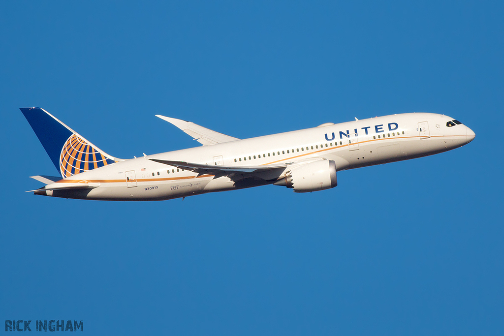 Boeing 787-8 Dreamliner - N30913 - United Airlines