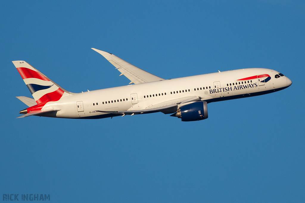 Boeing 787-8 Dreamliner - G-ZBJG - British Airways