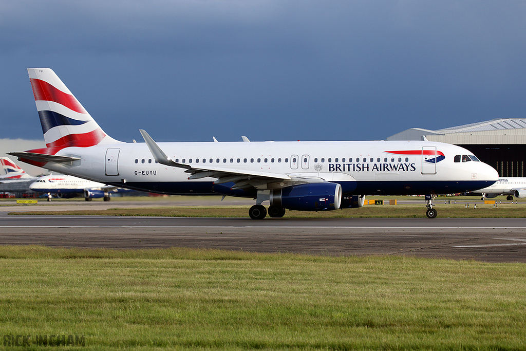 Airbus A320-232 - G-EUYU - British Airways