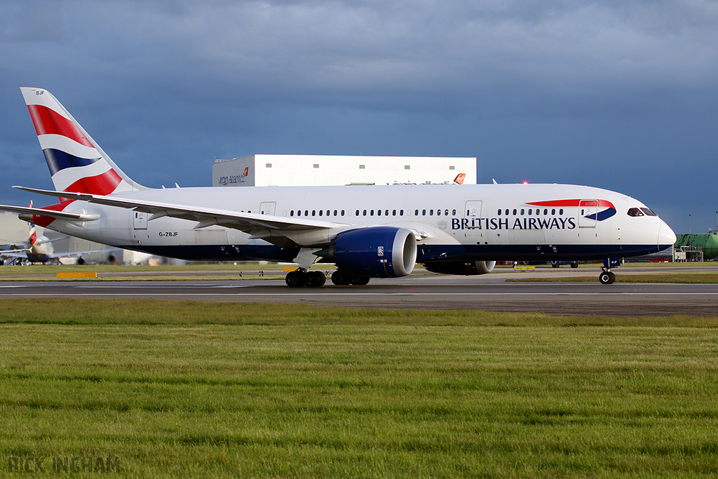 Boeing 787-8 Dreamliner - G-ZBJF - British Airways