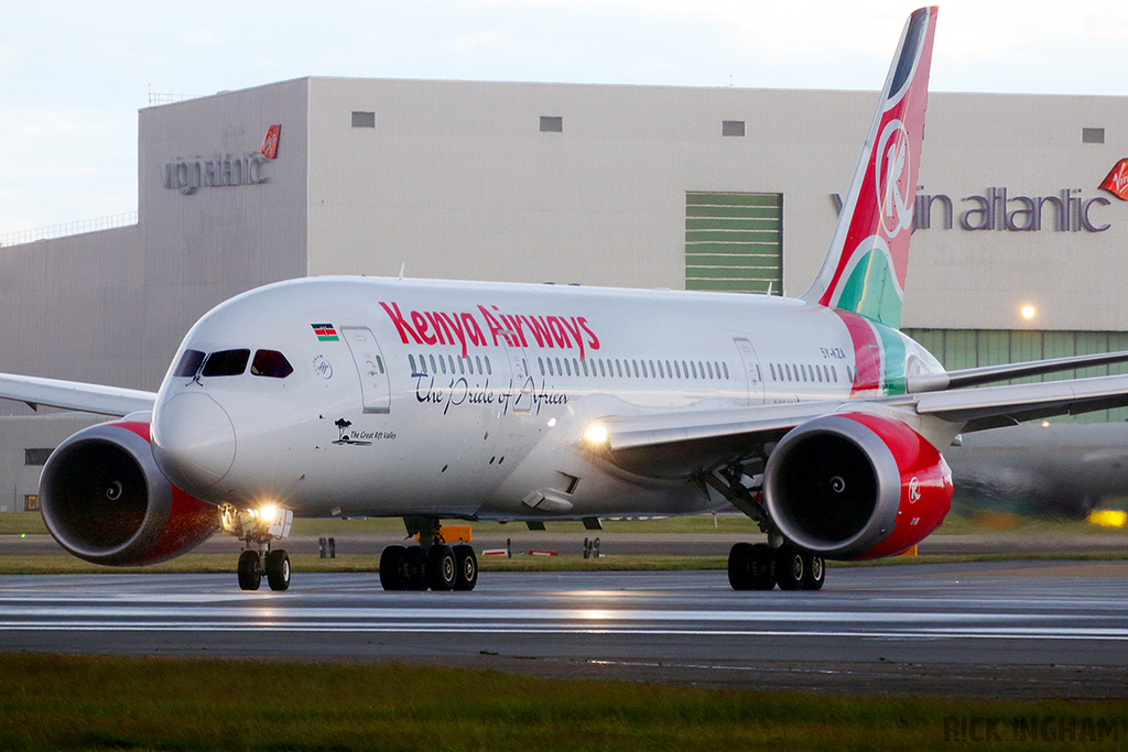 Boeing 787-8 Dreamliner - 5Y-KZA - Kenya Airways