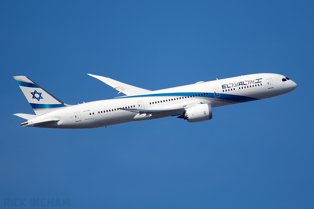 Boeing 787-9 Dreamliner - 4X-EDK - El Al Israel Airlines