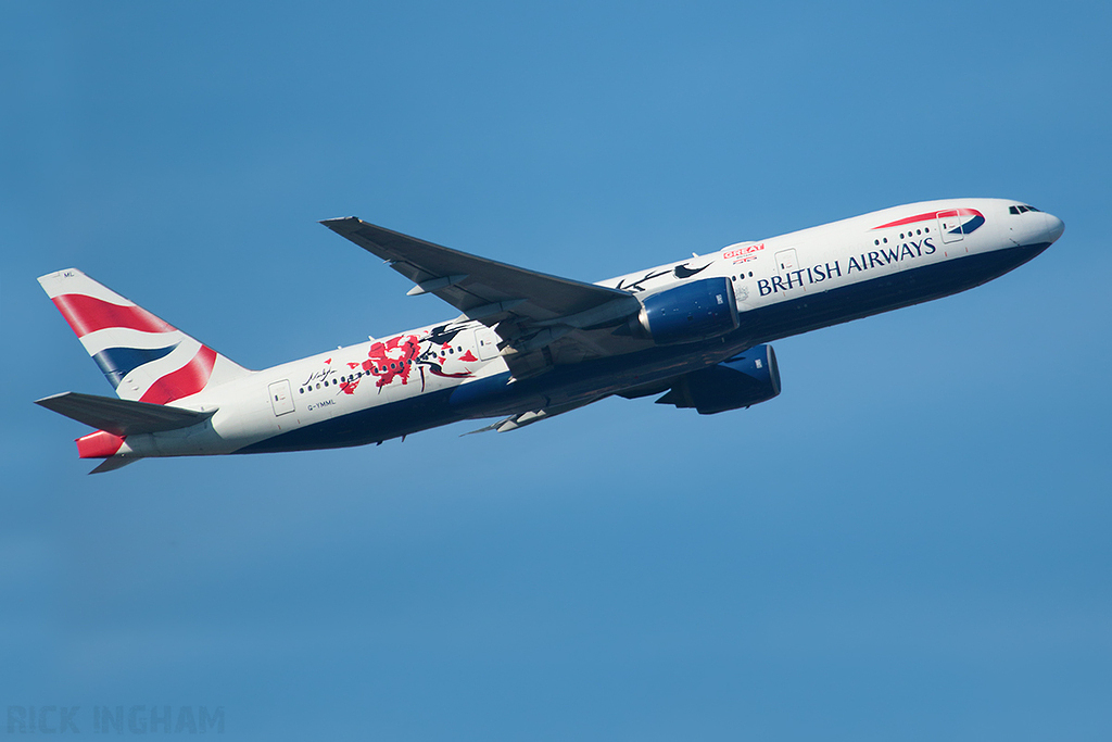 Boeing 777-236ER - G-YMML - British Airways