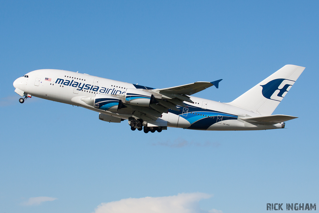 Airbus A380-841 - 9M-MNE - Malaysia Airlines