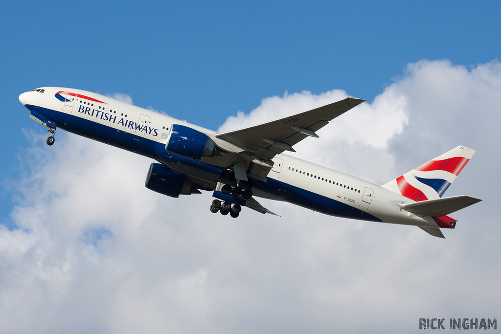 Boeing 777-236 - G-ZZZC - British Airways