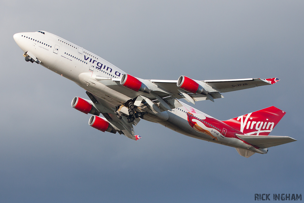 Boeing 747-4Q8 - G-VFAB - Virgin Atlantic