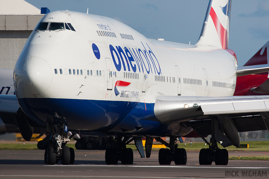 Boeing 747-436 - G-CIVK - OneWorld | British Airways