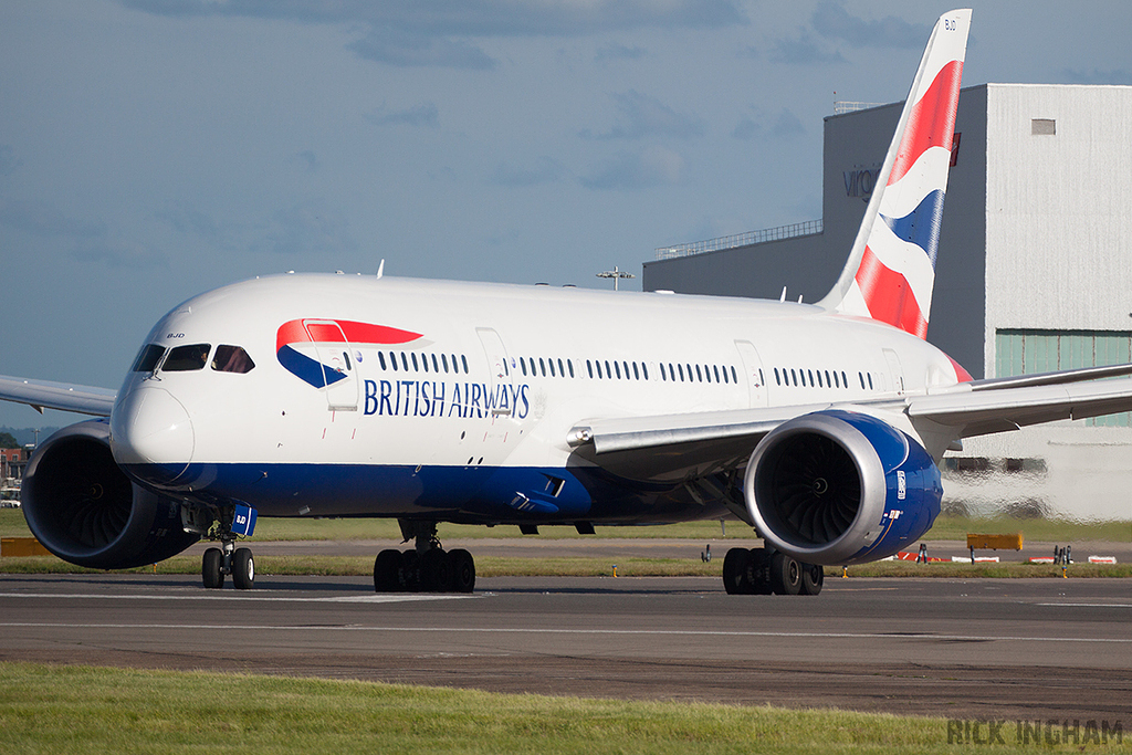 Boeing 787-8 Dreamliner - G-ZBJD - British Airways