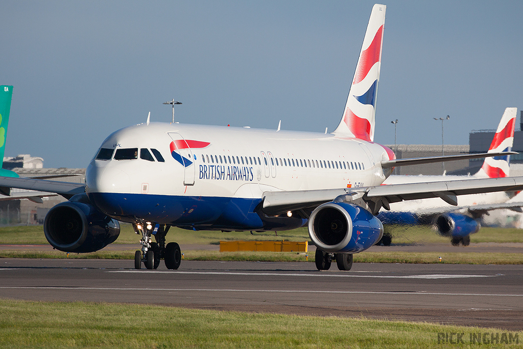Airbus A320-232 - G-EUUL - British Airways