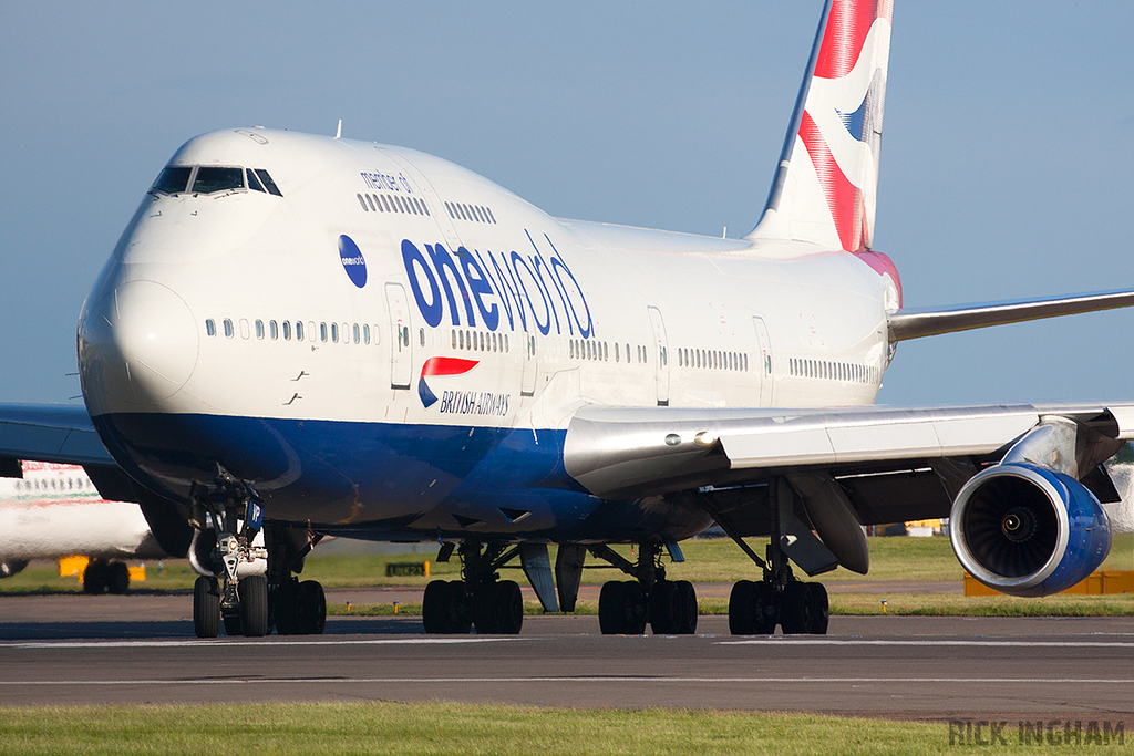 Boeing 747-436  - G-CIVP - OneWorld | British Airways