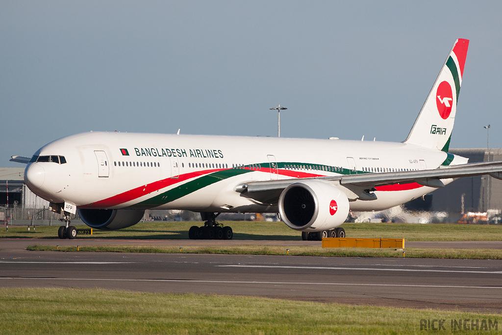 Boeing 777-3E9ER - S2-AFP - Biman Bangladesh Airlines