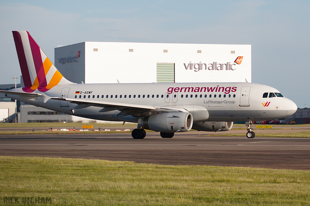 Airbus A319-112 - D-AGWF - Germanwings