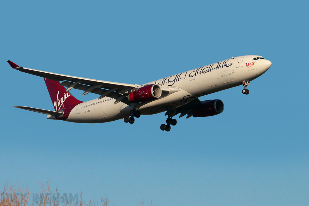 Airbus A330-343 - G-VGEM - Virgin Atlantic