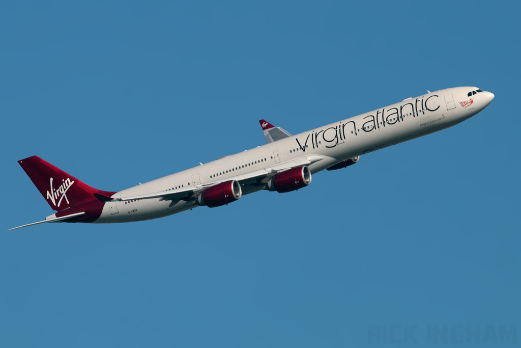 Airbus A340-642 - G-VWEB - Virgin Atlantic