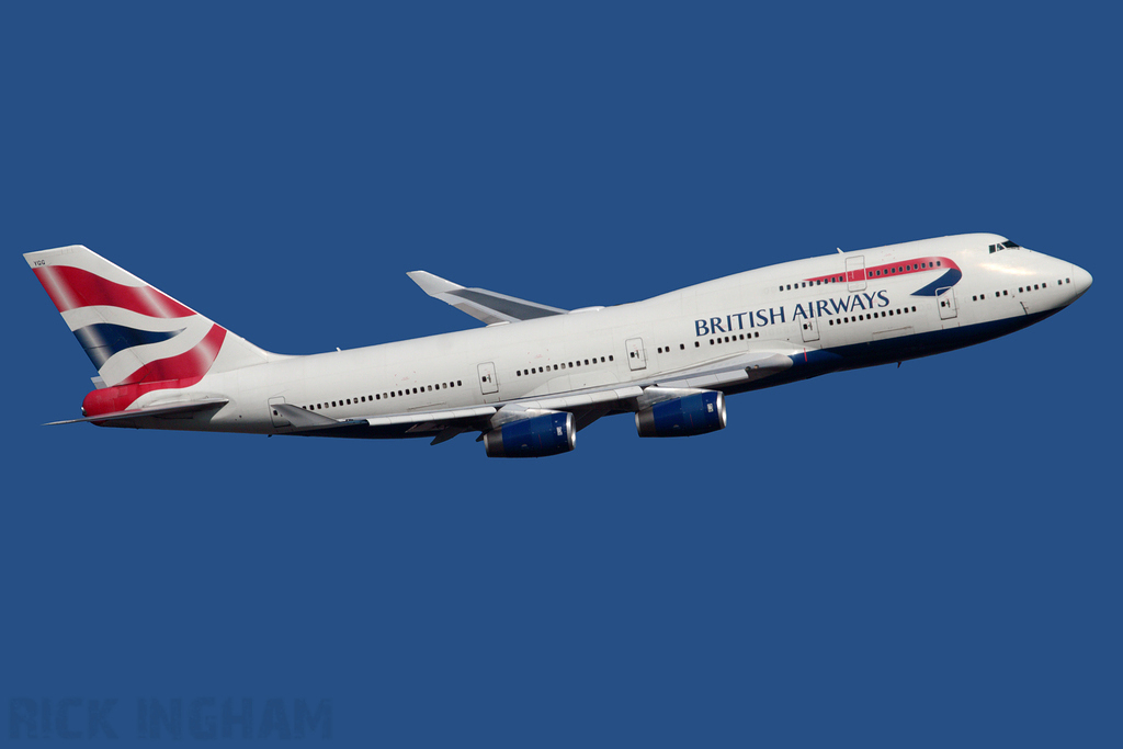 Boeing 747-436 - G-BYGG - British Airways