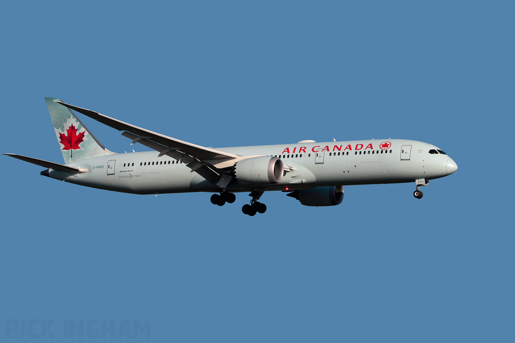 Boeing 787-9 Dreamliner - C-FGDZ - Air Canada