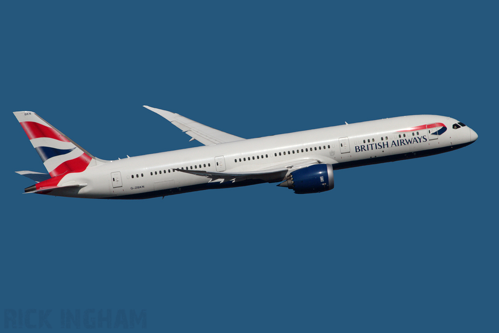 Boeing 787-9 Dreamliner - G-ZBKN - British Airways