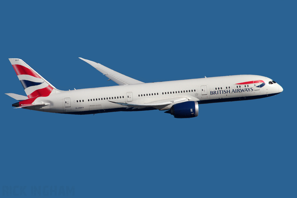 Boeing 787-9 Dreamliner - G-ZBKR - British Airways