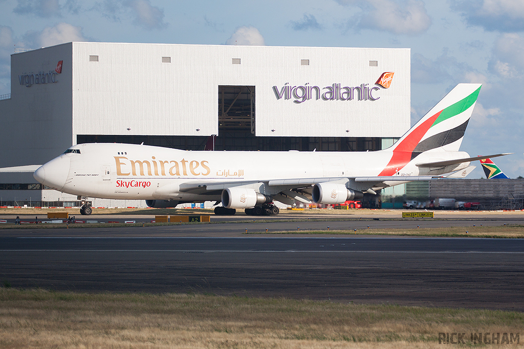 Boeing 747-4HAF - OO-THC - Emirates SkyCargo