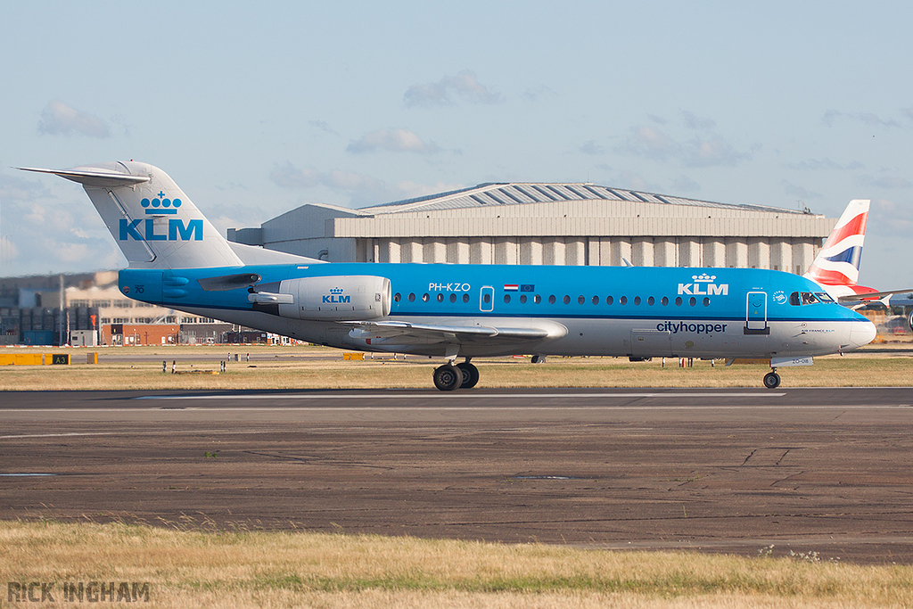 Fokker 70 - PH-KZO - KLM Cityhopper