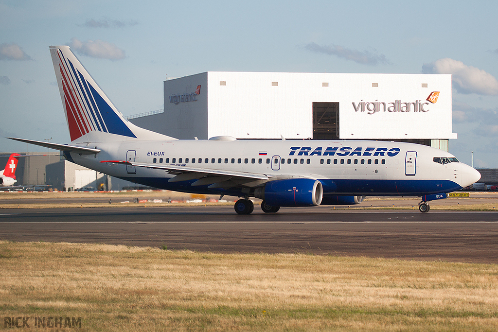 Boeing 737-7Q8 - EI-EUX - Transaero Airlines