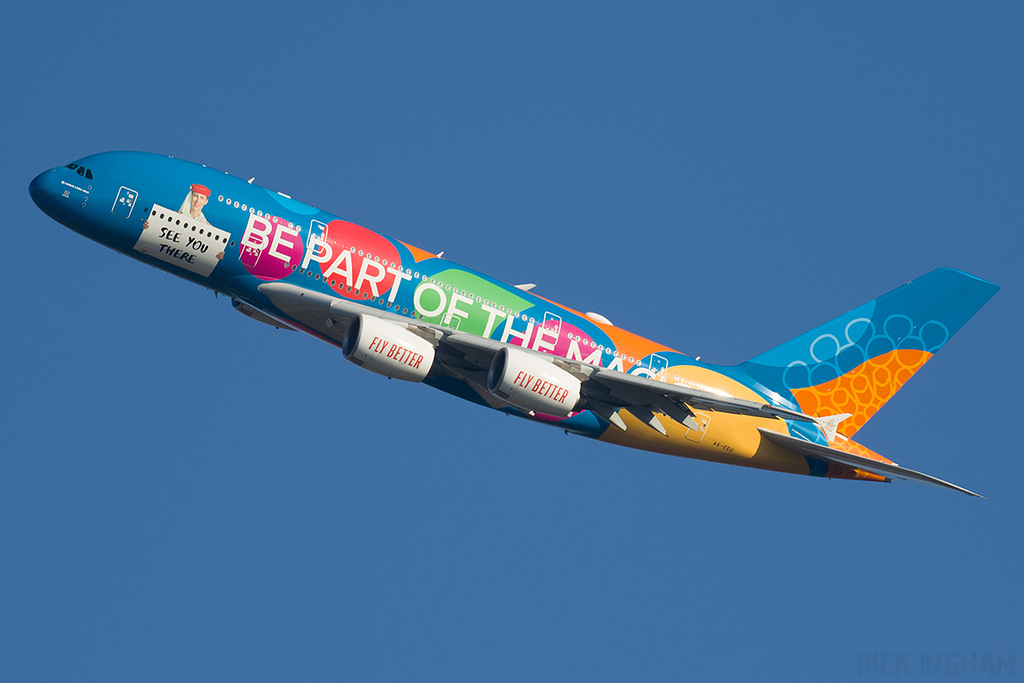 Airbus A380-861 - A6-EEU - Emirates