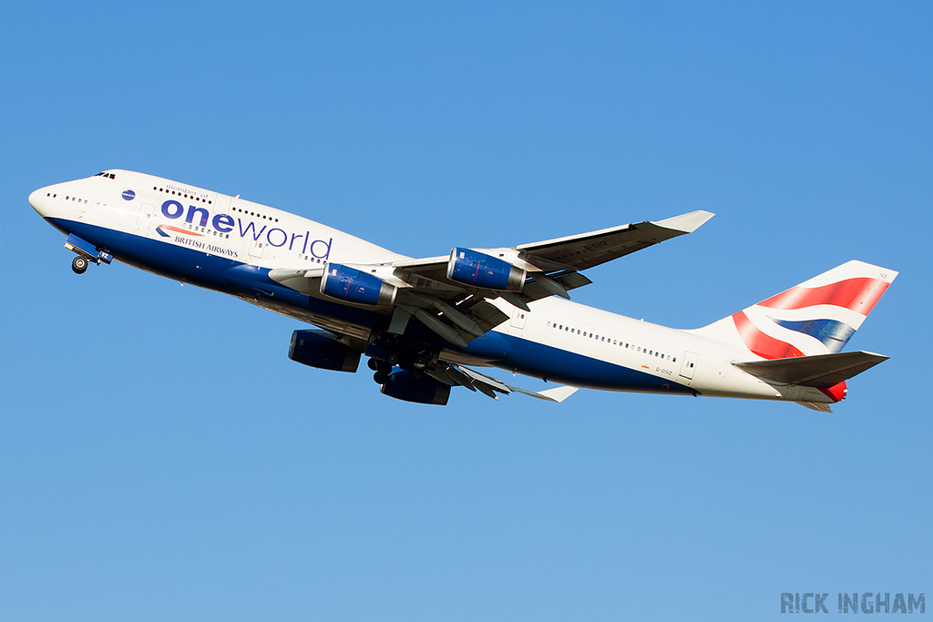 Boeing 747-436 - G-CIVZ - OneWorld | British Airways